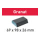 Festool Schleifschwamm 69x98x26 120 CO GR/6 Granat-1