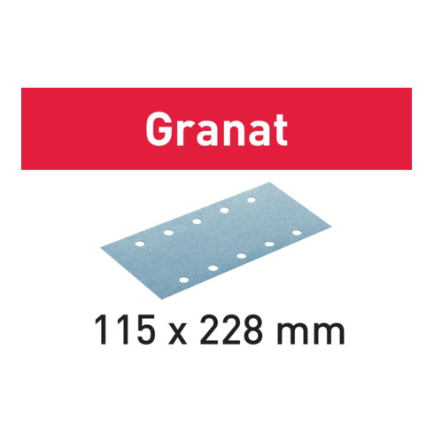 Festool Schleifstreifen STF 115X228 P400 GR Granat