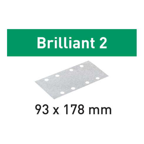Festool Schleifstreifen STF 93x178/8 P400 BR2/100 Brilliant 2