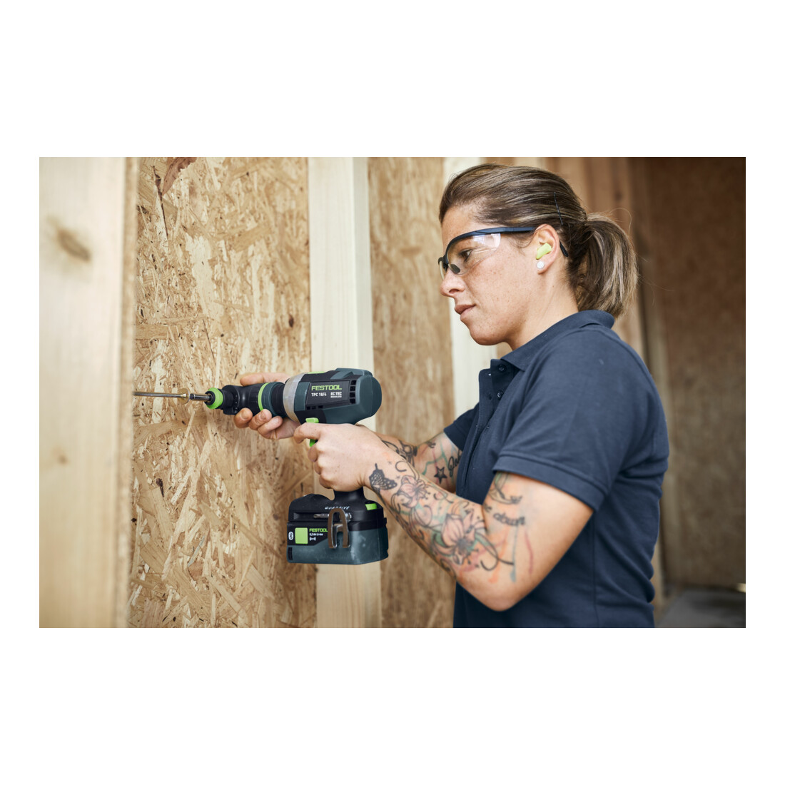 Festool Schrauber- und Bohrer-Set TID 18 Basic-Set TPC 18/4