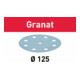 Festool Schuurmiddel Granat D125 P500 GR/50-2