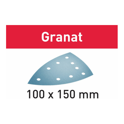 Festool STF DELTA/9 GR/100 granaat schuurblad