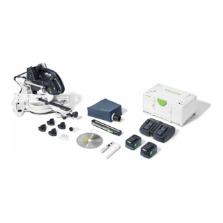 Festool Scie à onglets sans fil KSC 60 EB 5,0 I-Plus KAPEX