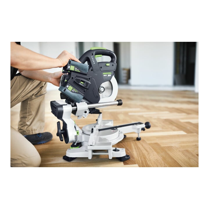 Festool Scie à onglets sans fil KSC 60 EB-Basic KAPEX