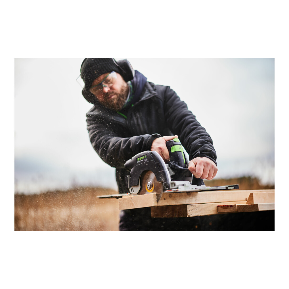Festool Scie circulaire sans fil HKC 55 KEB-Basic