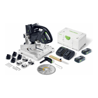 Festool Sega a batteria per battiscopa SYMC 70 4,0 EBI-Plus SYMMETRIC