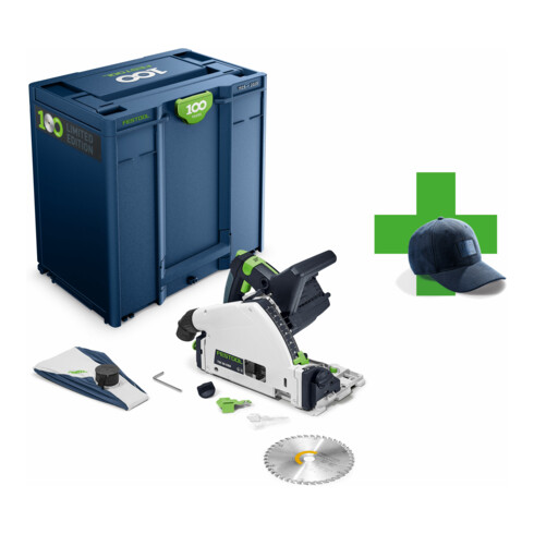 Festool Sega a immersione a batteria TSC 55 KEB-Basic 100Y Edizione Limitata 18V