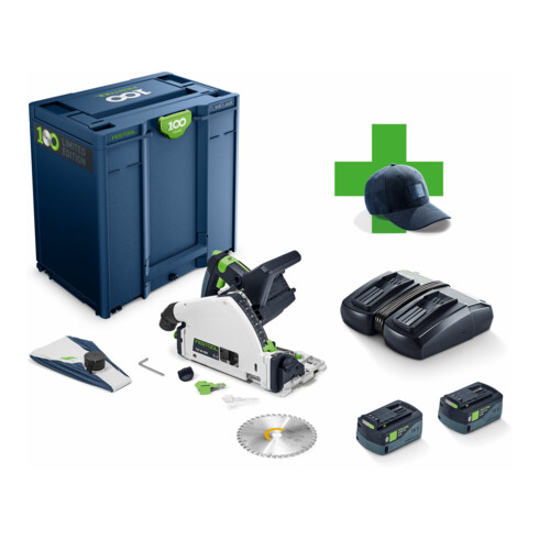 Festool Sega a immersione a batteria TSC 55 KEBI-Plus/XL100Y Edizione Limitata 18V