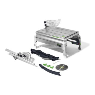 Festool Sega a trazione da banco CS 50 EBG-FLR PRECISIO