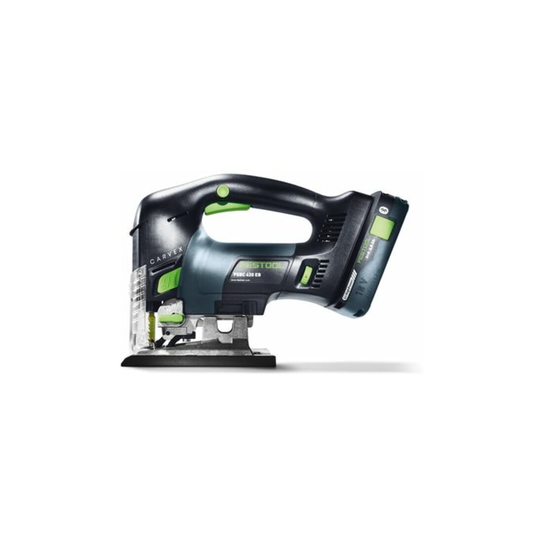Festool Seghetto alternativo a pendolo a batteria PSBC 420 HPC 4,0 EBI-Plus CARVEX