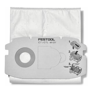 Festool SELFCLEAN filterzak SC FIS-CT MIDI/5