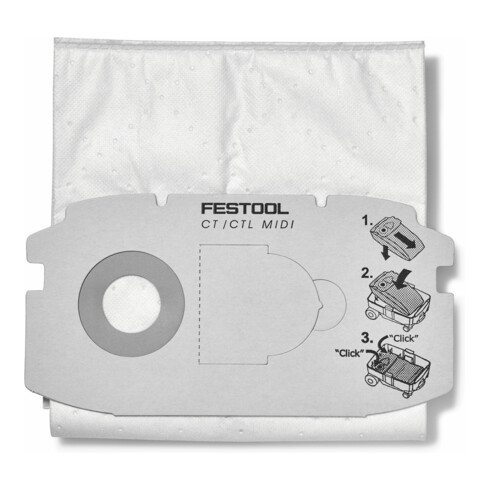 Festool SELFCLEAN filterzak SC FIS-CT MIDI/5
