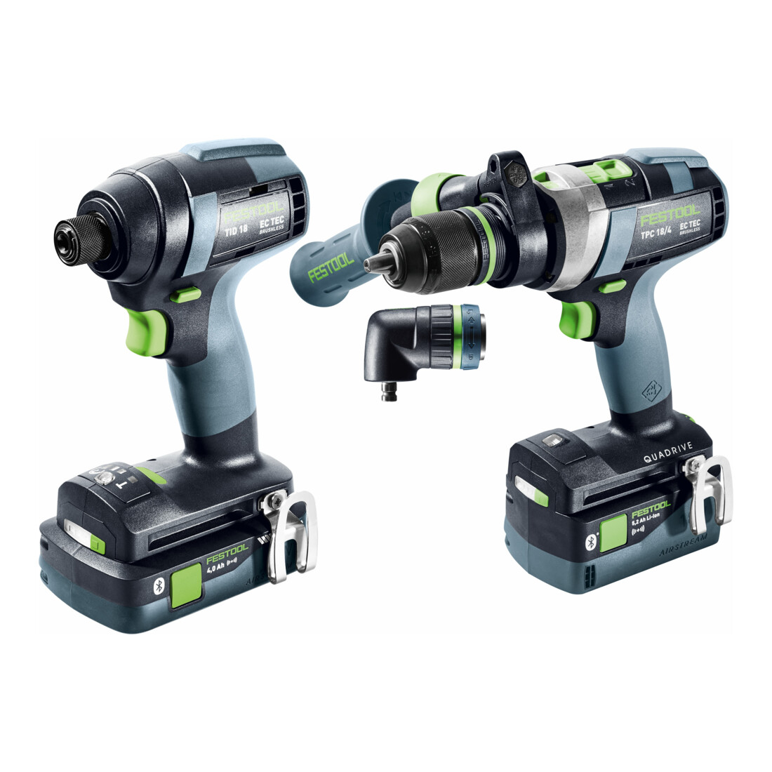 Festool Set avvitatore e trapano TID 18 set 5,2/4,0 TPC 18/4