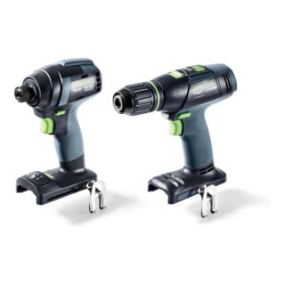 Festool Set de visseuse et perceuse TID 18 Basic-Set T18