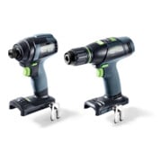 Festool Set de visseuse et perceuse TID 18 Basic-Set T18-1