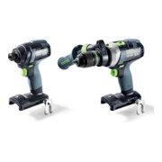 Festool Set de visseuse et perceuse TID 18 Basic-Set TPC 18/4-1
