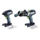 Festool Set de visseuse et perceuse TID 18 Basic-Set TPC 18/4