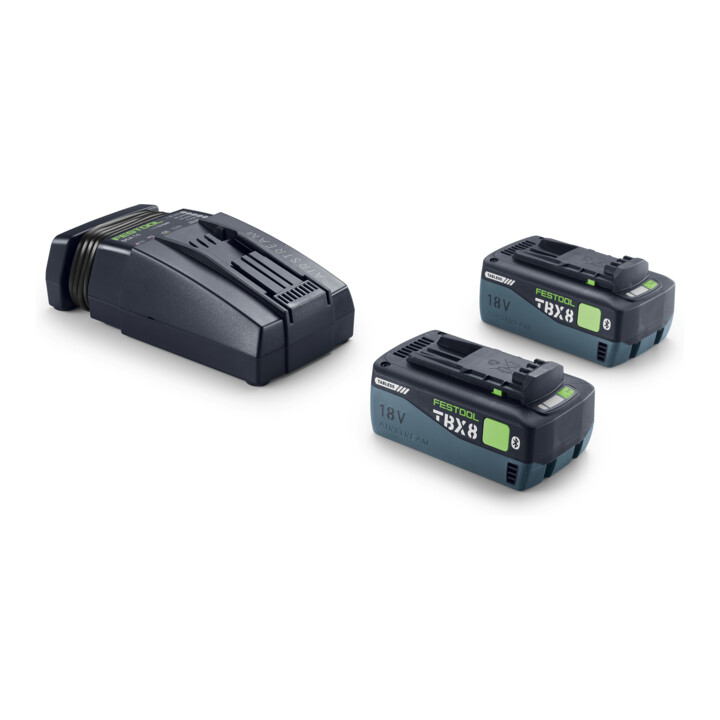 Festool Set d’énergie 18V 2xTBX8/SCA16