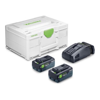 Festool Set d'énergie SYS 18V 2xTBX8/SCA16