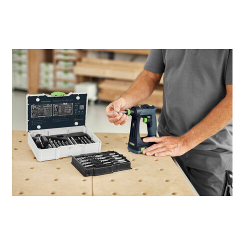 Festool Set di inserti e punte per forare SYS3 S 76-BB-Set