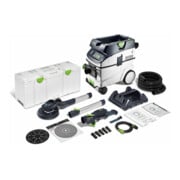 Festool Set ponceuse à long col et aspirateur PLANEX LHS 2 225 EQI/CTM 36-Set