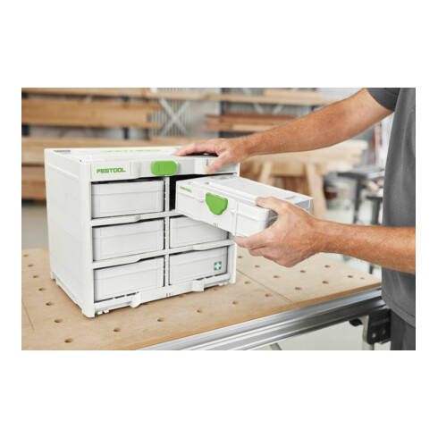 Festool Systainer³ Rack SYS3-RK/6 M 337-Set