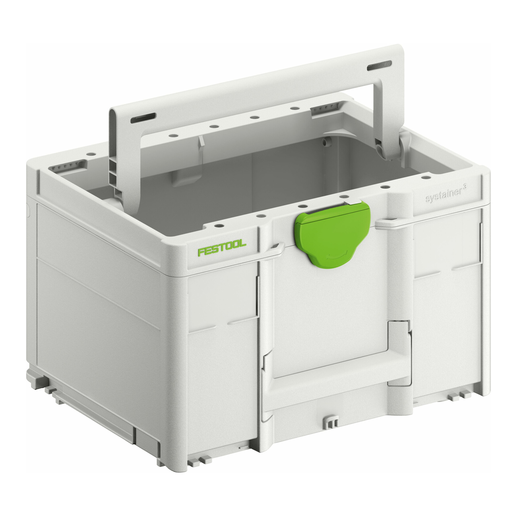 Festool SYS3 TB M 237 Systainer³ ToolBox mit großem Stauraum und robustem Material für den Transport von Werkzeugen und Zubehör, 204866
