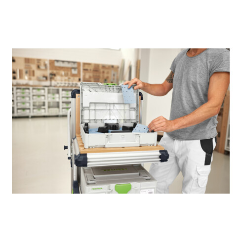 Festool Systainer³ pour abrasifs SYS-STF 80X133 GR-Set Grenat