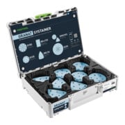 Festool Systainer pour abrasifs³ SYS-STF D90/V93 GR-Set Grenat-2