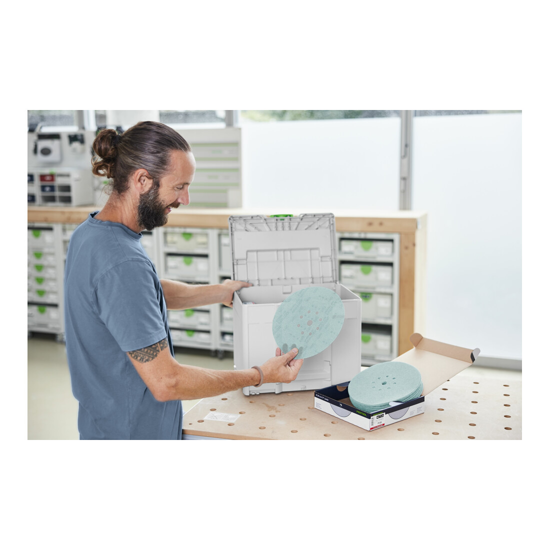 Festool Systainer³ abrasif Granat Net D225 GR NET SYS