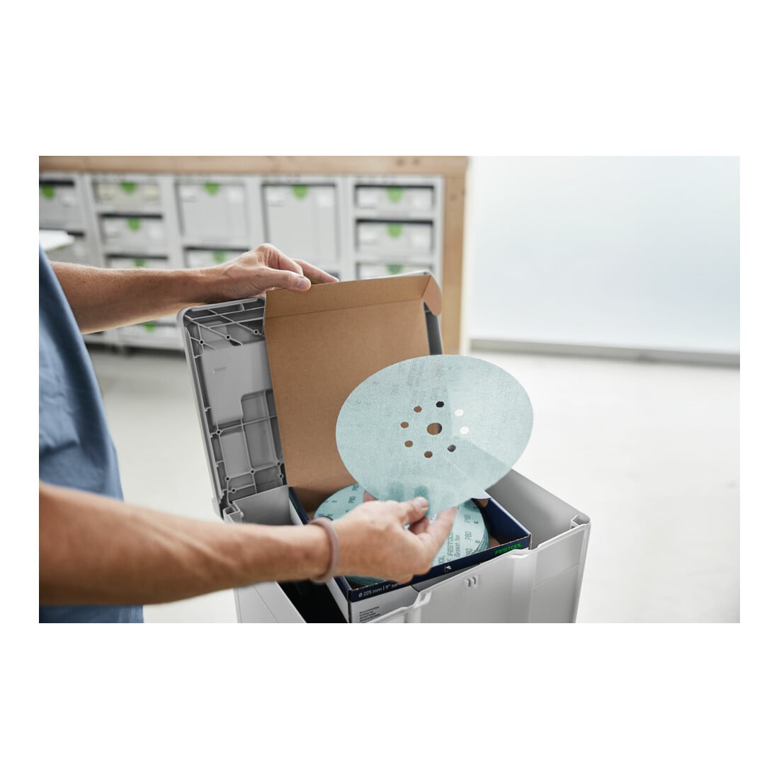 Festool Systainer³ abrasif Granat Net D225 GR NET SYS