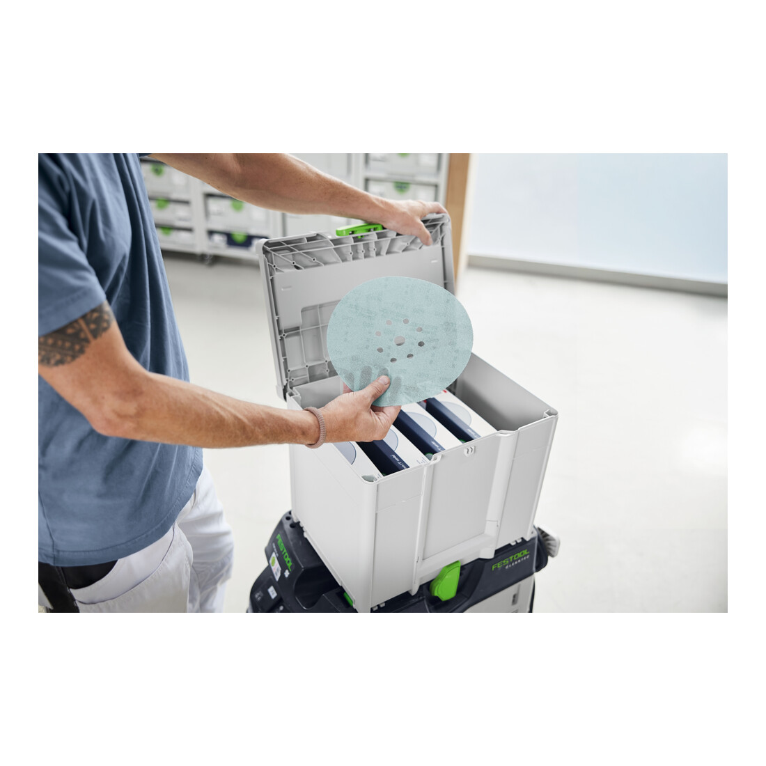 Festool Systainer³ abrasif Granat Net D225 GR NET SYS