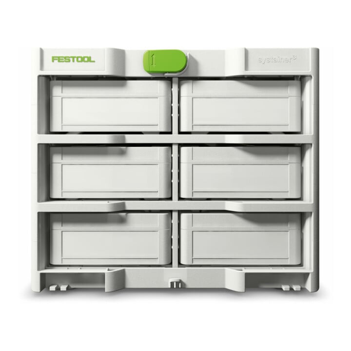 Festool Systainer³ Rack SYS3-RK/6 M 337-Set