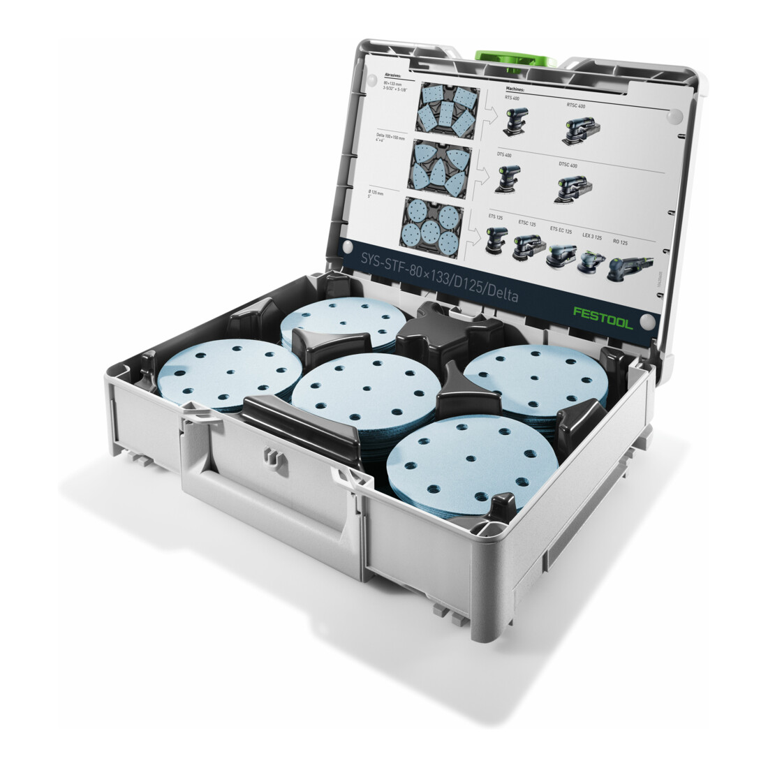Festool Systainer³ SYS-STF-80x133/D125/Delta