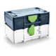 Festool Systainer³ XXS T-LOC slot, blauw