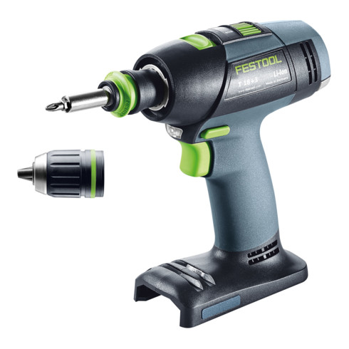 Festool Trapano avvitatore a batteria T 18+3-Basic