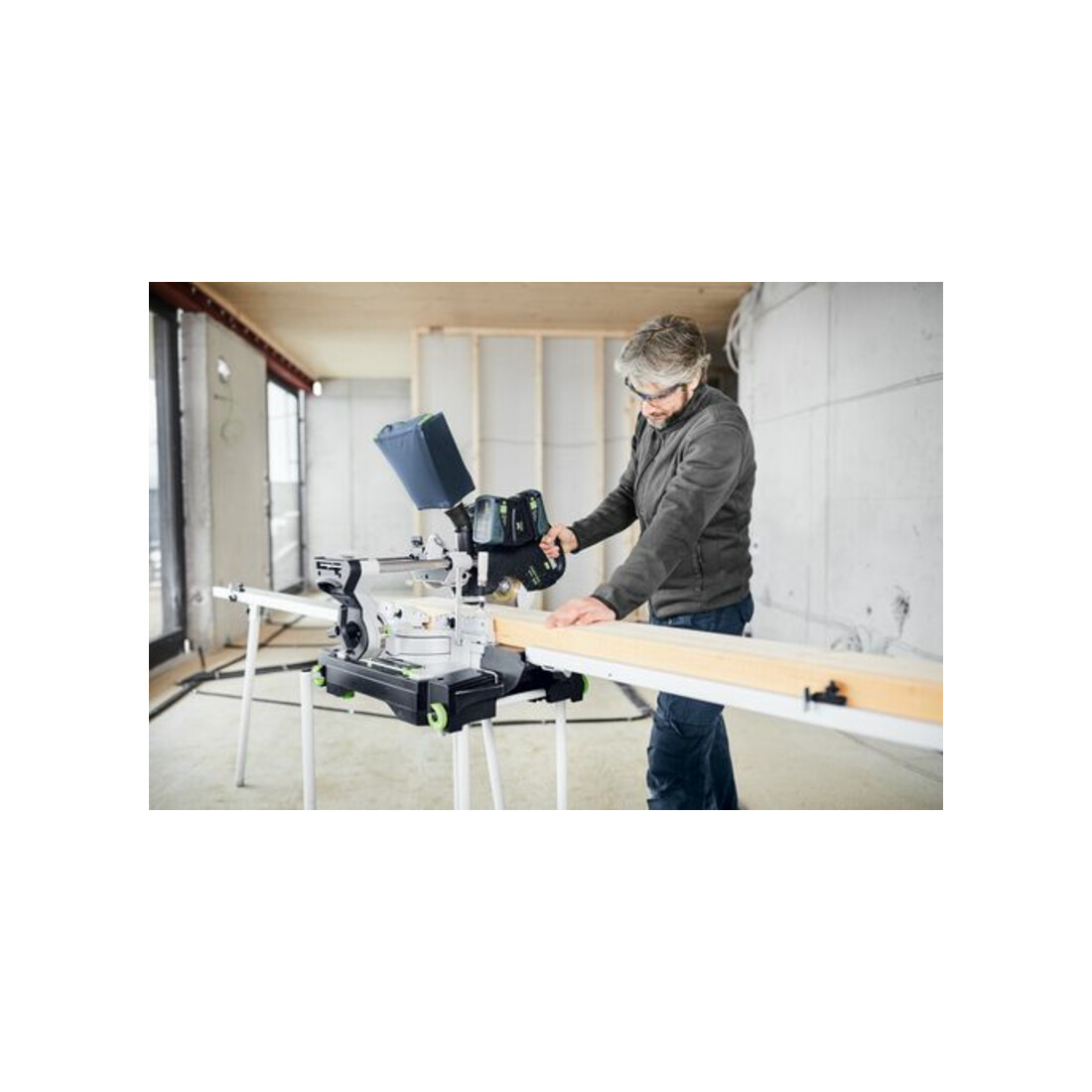 Festool Troncatrice radiale a batteria KAPEX KSC 60 EB-Basic Mt Edt