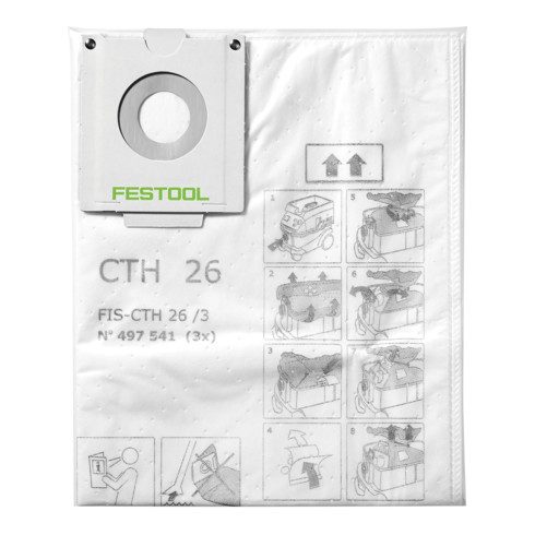 Festool Veiligheid filterzak FIS-CTH 48/3