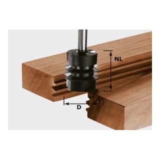 Festool Verlijmfrees HW S8 D34/NL32