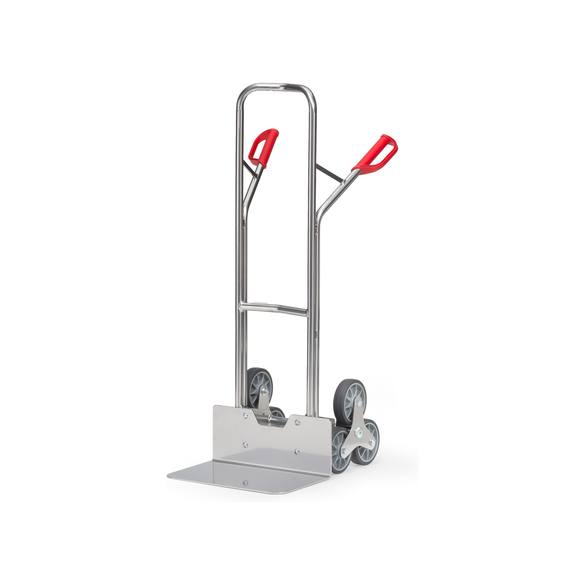 fetra Alu-Treppenkarre 1326 3-arm. Rad-Stern - Tragkraft 200kg Schaufel 30x48cm