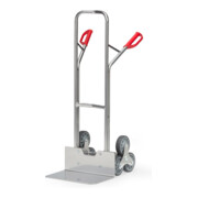 fetra Alu-Treppenkarre 1326 3-arm. Rad-Stern - Tragkraft 200kg Schaufel 30x48cm-2