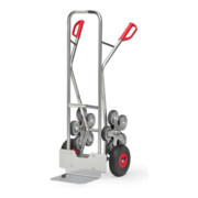 fetra Alu-Treppenkarre 1327 5-arm. Rad-Stern - Tragkraft 200kg Schaufel 25x32cm-2
