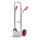 fetra Alu-Stapelkarre A1325, 200 kg Tragkraft, Höhe 1300 mm, Standardschaufel-1
