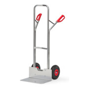 fetra Alu-Stapelkarre A1326, 200 kg Tragkraft, Höhe 1300 mm, extra breite Schaufel-2