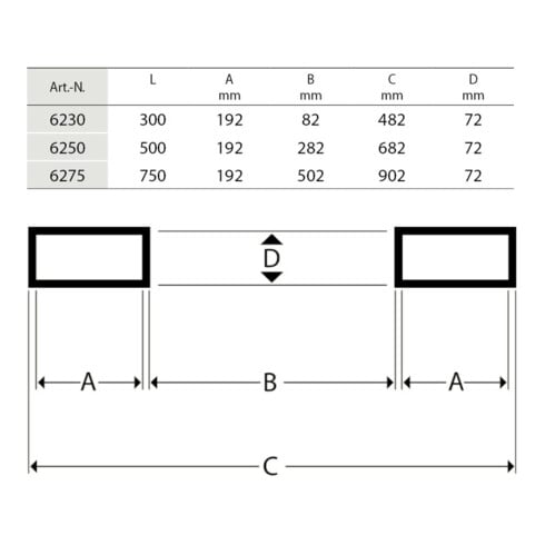 fetra Bac basculant 6230 - hauteur bord de déversement 655mm