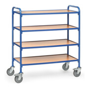 fetra Beistellwagen 32940 - mit Böden - Tragkraft 250kg TPE-Reifen-1