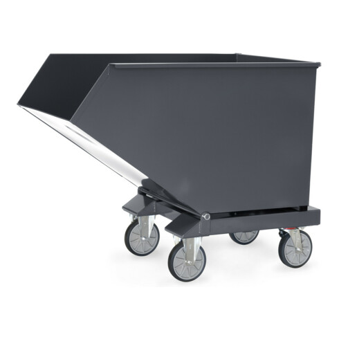 fetra Benne 4703 gris anthracite avec robinet de vidange