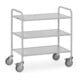 fetra Bürowagen 4882 - Tragkraft 150kg TPE-Reifen