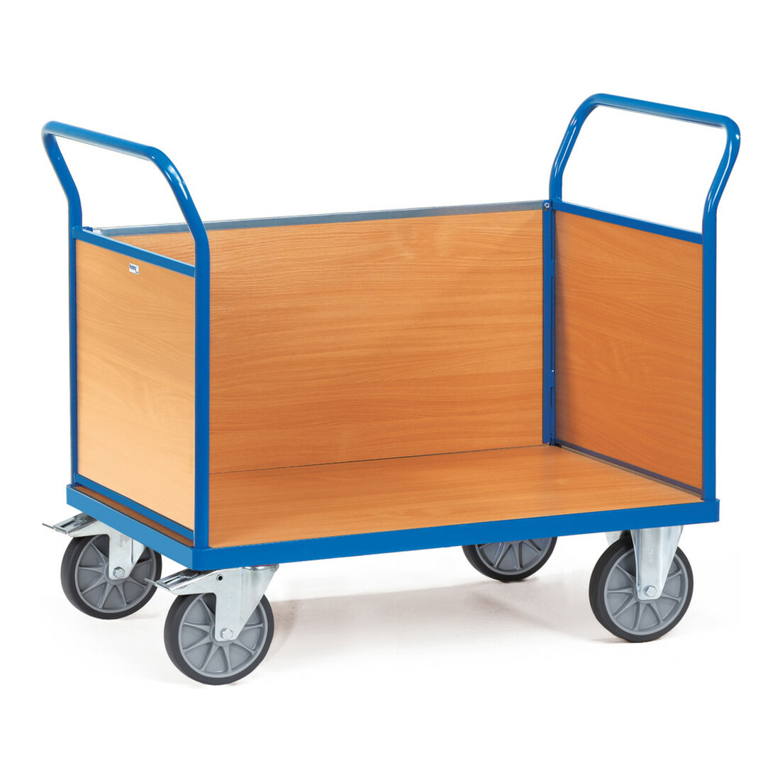 fetra Chariot à 3 parois 2533 - charge max. 600kg pneus TPE