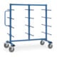 fetra Chariot à bras portants 4626 - charge max. 500kg Pneus TPE